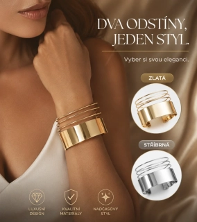 Náramek Aurelia Éclat – Luxus ve dvou odstínech